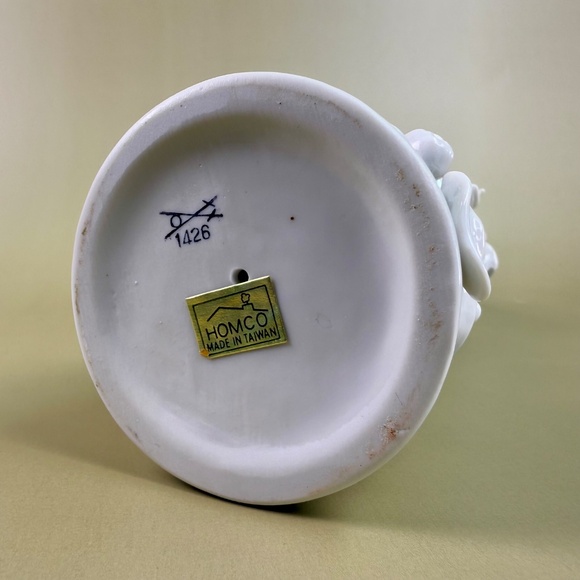 Vintage Homco Guanyin Porcelain Figurine #1426 | Made in Taiwan | White Glazed - Picture 12 of 12